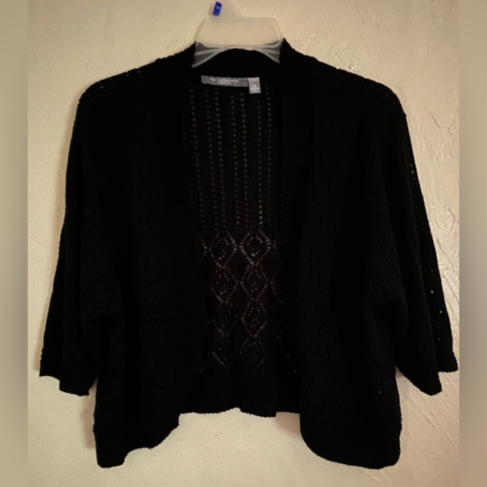 ny collection shrug sweater